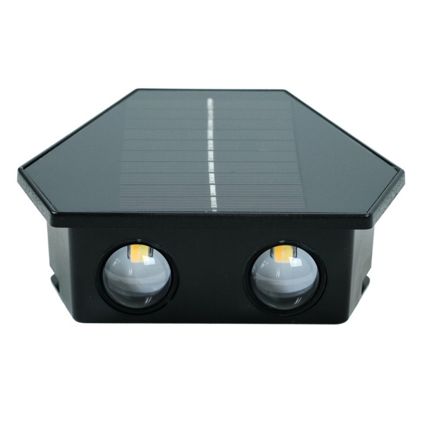 LED solcell väggbelysning med sensor LED/2W/5V IP54 1300 mAh
