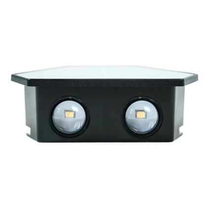 LED solcell väggbelysning med sensor LED/2W/5V IP54 1300 mAh