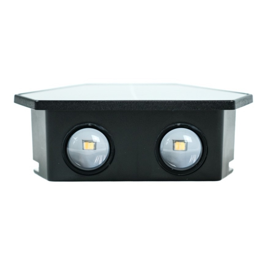 LED solcell väggbelysning med sensor LED/2W/5V IP54 1300 mAh
