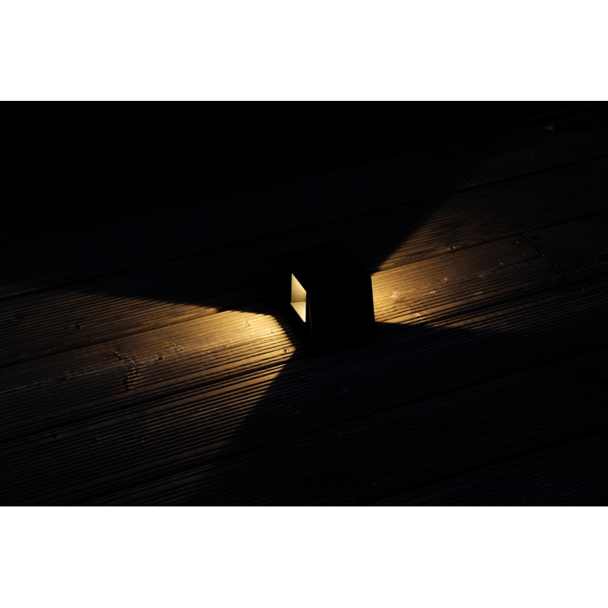 LED solcell väggbelysning med sensor LED/2W/5V IP54 1300 mAh