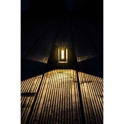 LED solcell väggbelysning med sensor LED/2W/5V IP54 1300 mAh