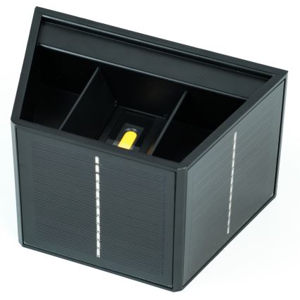 LED solcell väggbelysning med sensor LED/2W/5V IP54 1300 mAh