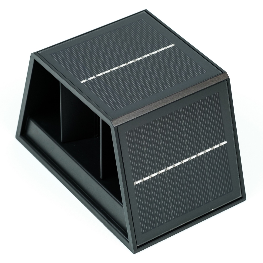 LED solcell väggbelysning med sensor LED/2W/5V IP54 1300 mAh