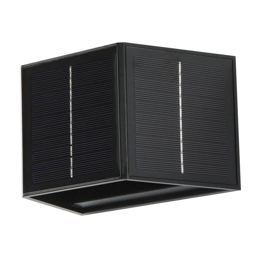 LED solcell väggbelysning med sensor LED/2W/5V IP54 1300 mAh