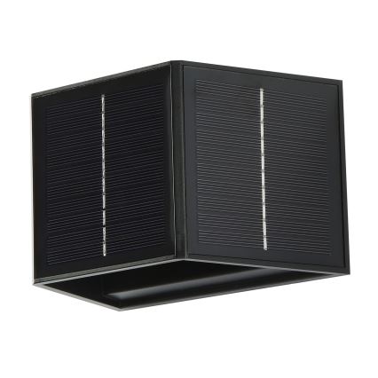 LED solcell väggbelysning med sensor LED/2W/5V IP54 1300 mAh