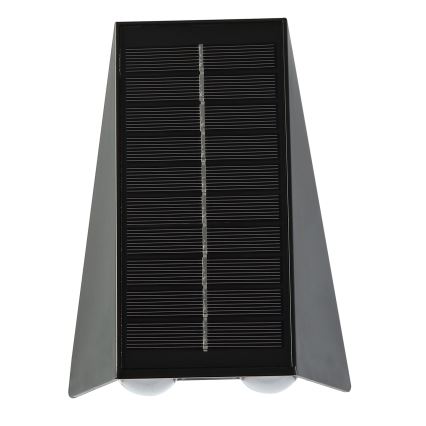 LED solcell väggbelysning med sensor LED/2W/5V IP54 1300 mAh
