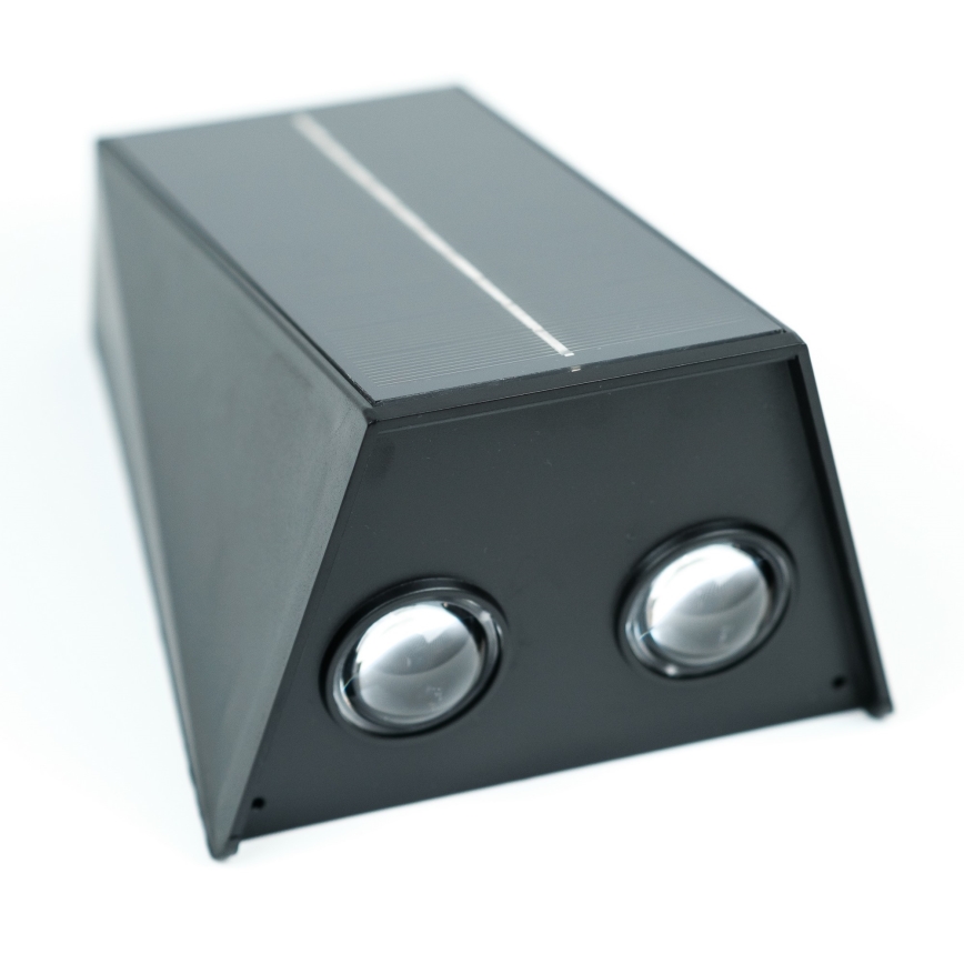 LED solcell väggbelysning med sensor LED/2W/5V IP54 1300 mAh