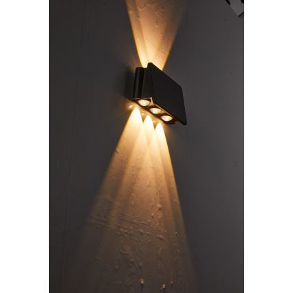 LED solcell väggbelysning med sensor LED/2W/5V IP54 1300 mAh