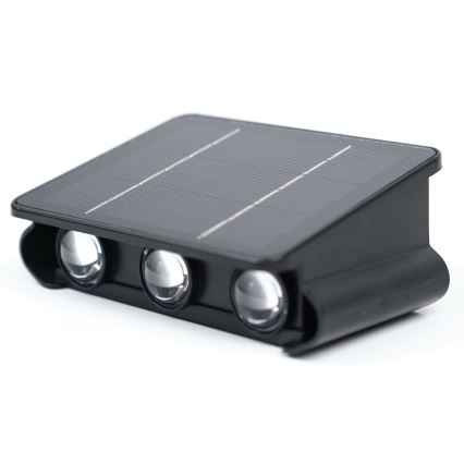 LED solcell väggbelysning med sensor LED/2W/5V IP54 1300 mAh