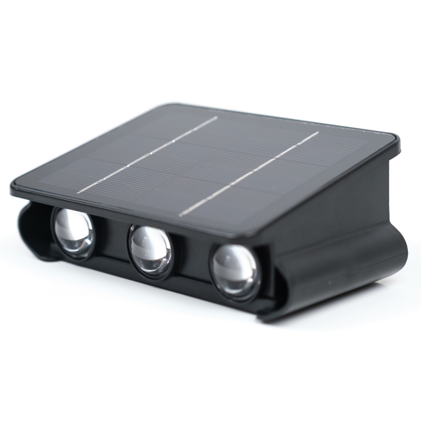 LED solcell väggbelysning med sensor LED/2W/5V IP54 1300 mAh