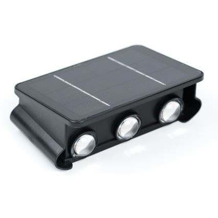 LED solcell väggbelysning med sensor LED/2W/5V IP54 1300 mAh