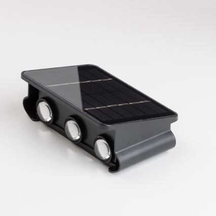 LED solcell väggbelysning med sensor LED/2W/5V IP54 1300 mAh