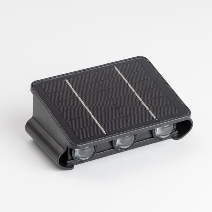 LED solcell väggbelysning med sensor LED/2W/5V IP54 1300 mAh
