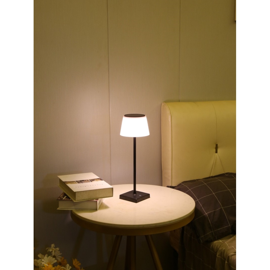LED dimbar utomhus solarlampa med sensor LED/4W/5V IP44 3600 mAh