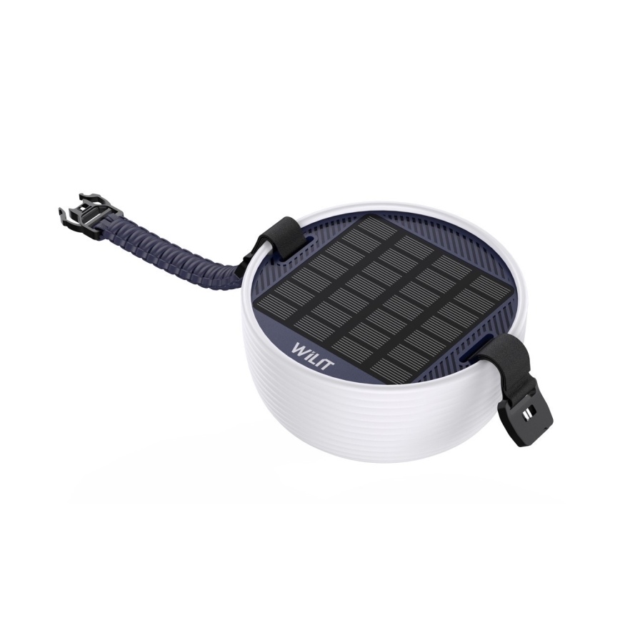 LED RGB Bärbar solcell uppladdningsbar lampa med LED kedja LED/10W/5V 3600 mAh IP65 3600 mAh