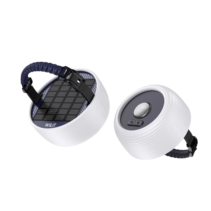LED RGB Bärbar solcell uppladdningsbar lampa med LED kedja LED/10W/5V 3600 mAh IP65 3600 mAh