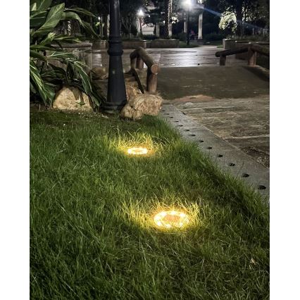 KIT 4x LED Utomhus solcell belysning med sensor LED/0,048W/2V IP68 600 mAh