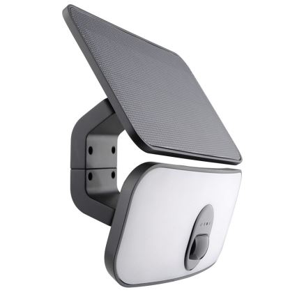 LED solcell väggbelysning med sensor LED/13W/3,7V 4000K IP65 400 mAh