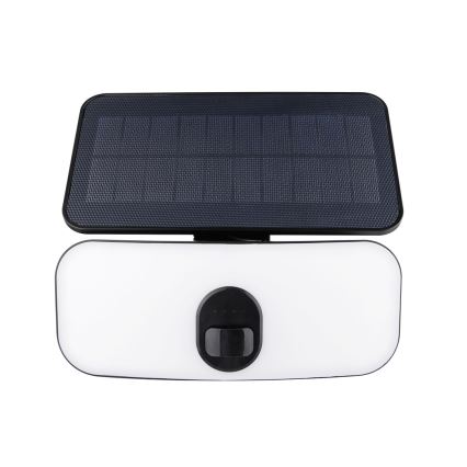LED solcell väggbelysning med sensor LED/13W/3,7V 4000K IP65 400 mAh