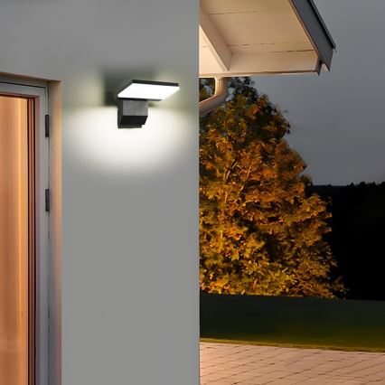 LED utomhusvägglampa MODERN LED/18W/230V IP65