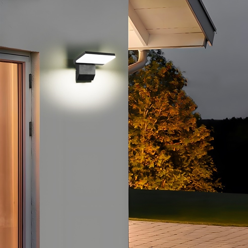 LED utomhusvägglampa MODERN LED/18W/230V IP65
