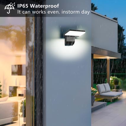 LED utomhusvägglampa MODERN LED/18W/230V IP65