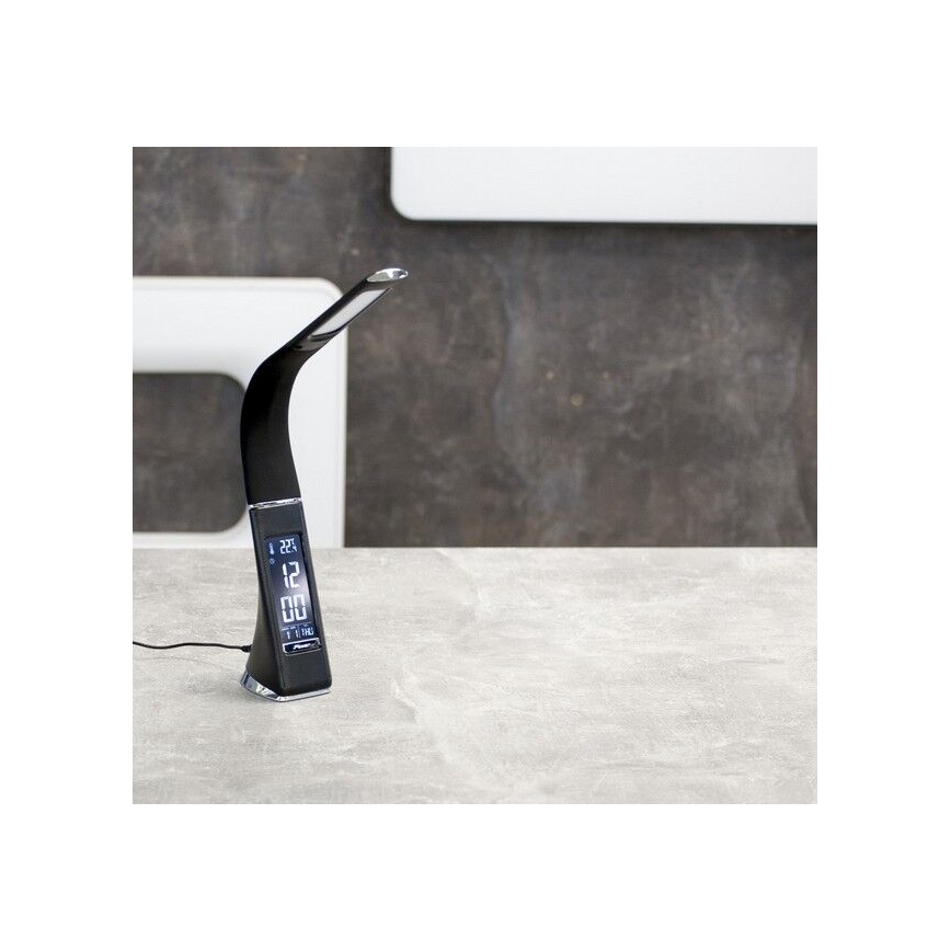 Immax 08947L - Barn LED-Lampa dimbar med en skärm läder LEATHER LED/7W/230V