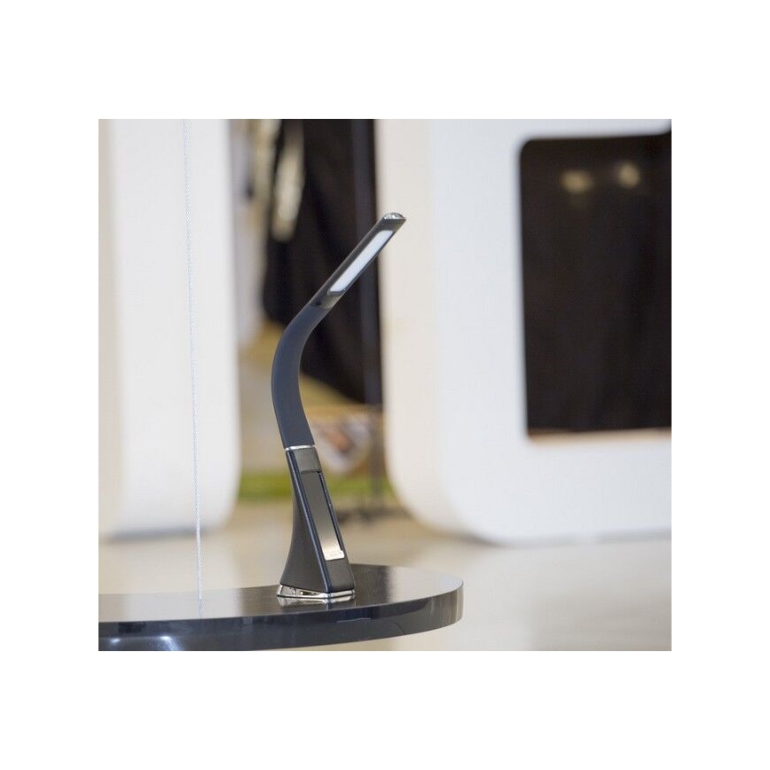 Immax 08947L - Barn LED-Lampa dimbar med en skärm läder LEATHER LED/7W/230V