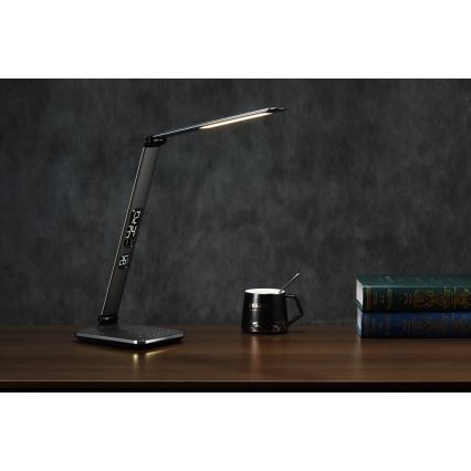 LED ljusreglerad bordslampa LED/8,5W/230V med trådlös laddning