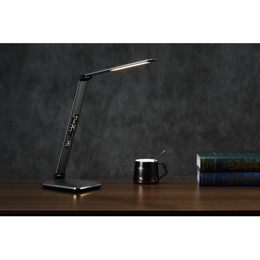 LED ljusreglerad bordslampa LED/8,5W/230V med trådlös laddning