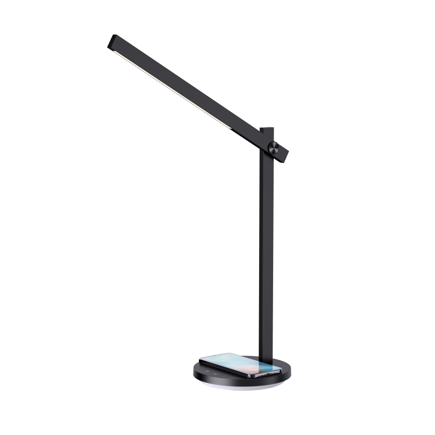 LED ljusreglerad bordslampa med trådlös laddning QI BEAM LED/18W/230V 2800K/4000K/5000K