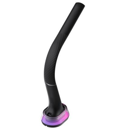 LED RGB Dimbar bordslampa med trådlös laddning CORELLA LED/7W/12/230V svart