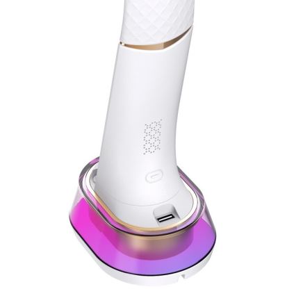 LED RGB Dimbar bordslampa med trådlös laddning CORELLA LED/7W/12/230V vit
