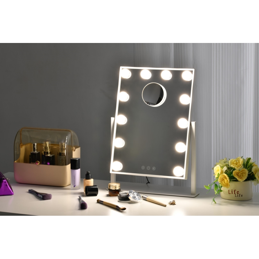 LED Ljusreglerad Sminkspegel MUST HAVE LED/12W/230V