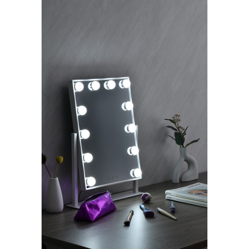 LED Ljusreglerad Sminkspegel MUST HAVE LED/12W/230V