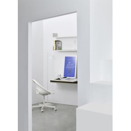 LED Dimbar golvlampa TIT LED/6W/230V vit