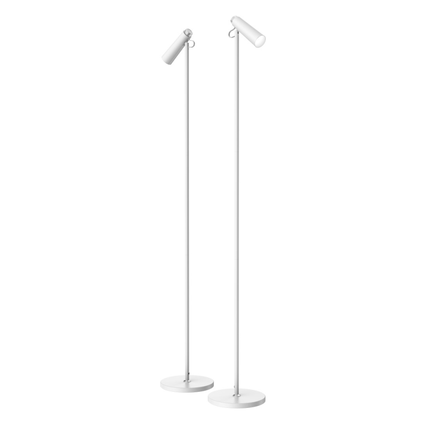 LED Dimbar golvlampa TIT LED/6W/230V vit