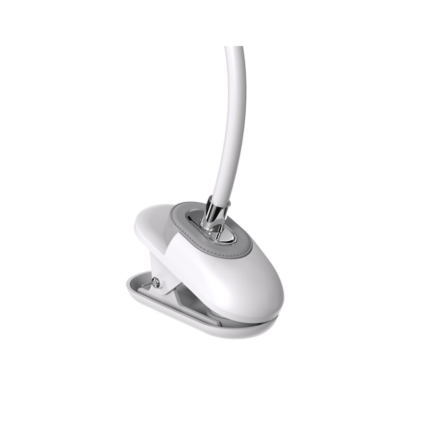 LED+CCT Dimmbar bordslampa med klämma CLIP LED/7,5W/230V 3000/4200/5000K vit