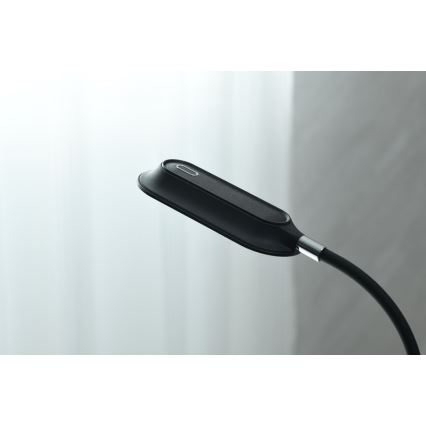 LED+CCT Dimbar skrivbordslampa med klämma CLIP LED/7,5W/230V 3000/4200/5000K svart