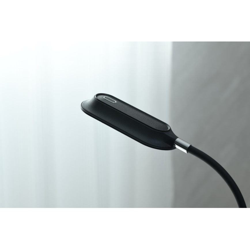 LED+CCT Dimbar skrivbordslampa med klämma CLIP LED/7,5W/230V 3000/4200/5000K svart