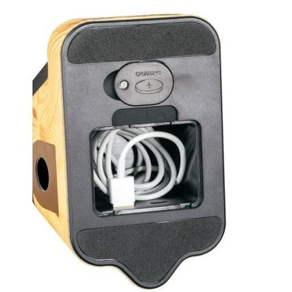 LED+CCT Dimbar bordslampa med trådlös QI-laddning IDEAL LED/8W/230V 2700/4000/5000K beige