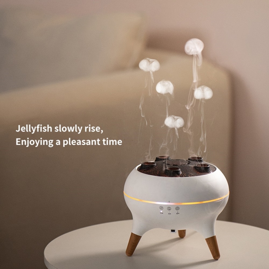Immax 09104L - Aromadiffusor och luftfuktare JELLYFISH LED/11W/5V