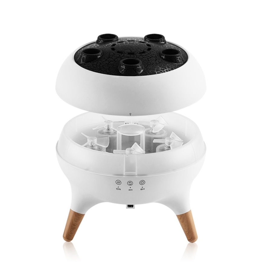 Immax 09104L - Aromadiffusor och luftfuktare JELLYFISH LED/11W/5V