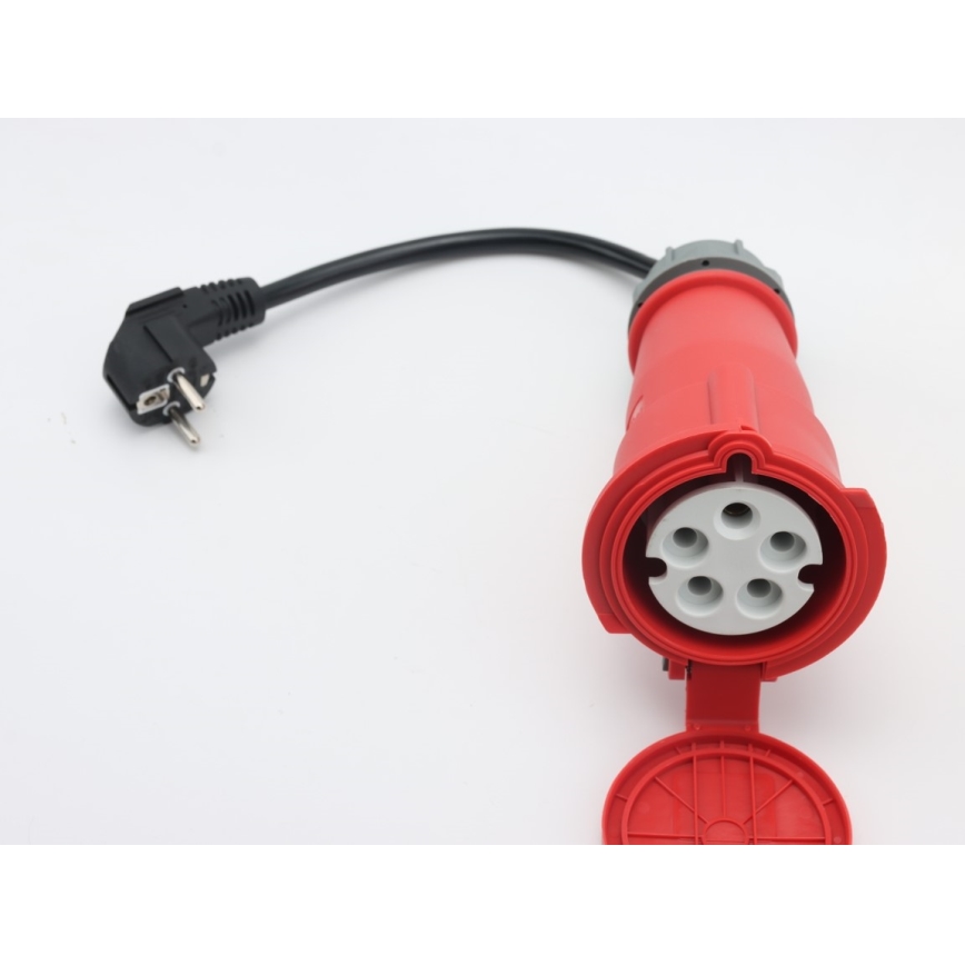 Immax - Laddstation för elbilar AC Typ 2 16A/380V 11kW + stickpropp 230V, 3,7kW 5m + fodral