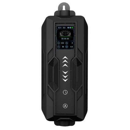 Immax - Laddstation för elbilar AC Typ 2 16A/380V 11kW + stickpropp 230V, 3,7kW 5m + fodral