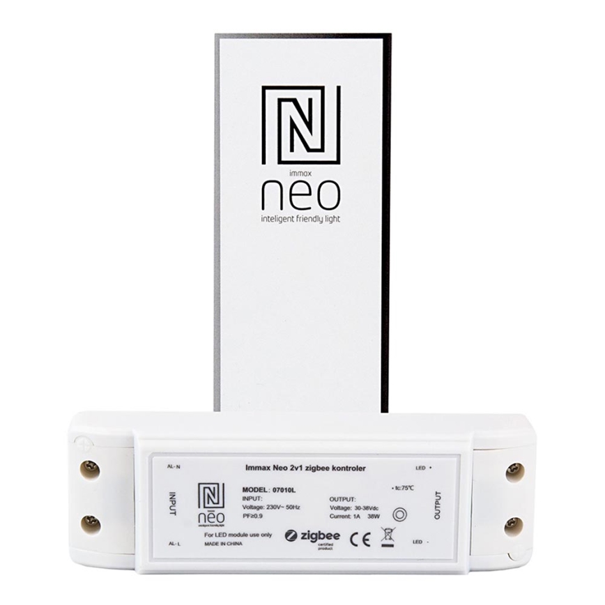 Immax NEO 07010L - anslutningsenhet 2in1 38W/230V ZigBee