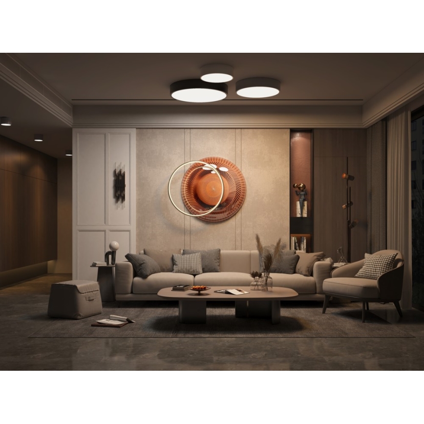 Immax NEO 07024L – LED Dimbar Takbelysning RONDATE LED/25W/230V + Fjärrstyrd