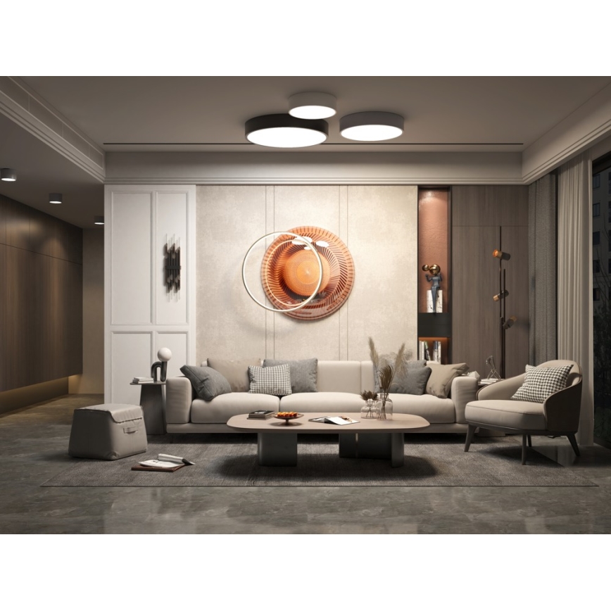 Immax NEO 07024L – LED Dimbar Takbelysning RONDATE LED/25W/230V + Fjärrstyrd