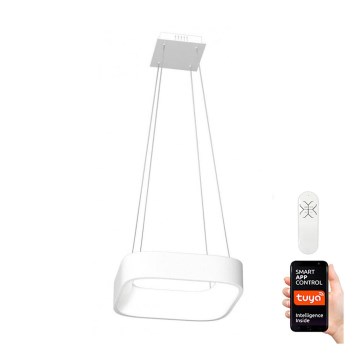 Immax NEO 07034L - LED ljusreglerad ljuskrona på textilsladd med fjärrkontroll TOPAJA LED/36W/230V Tuya