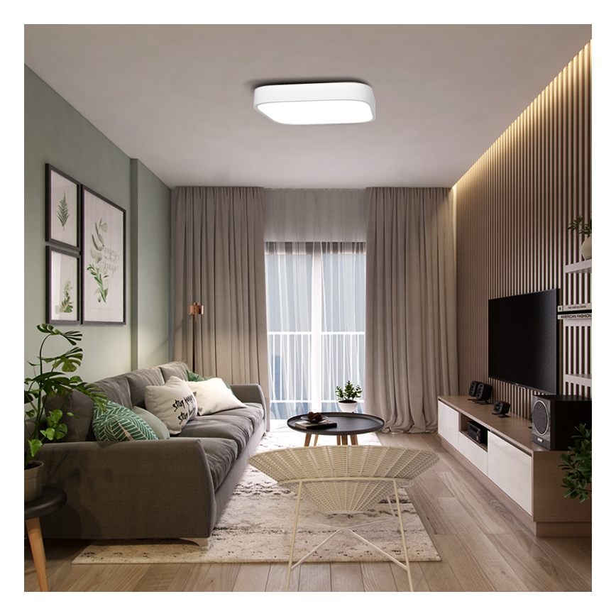 Immax NEO 07042L – LED Dimbar Takbelysning RECUADRO LED/67W/230V + Fjärrstyrd